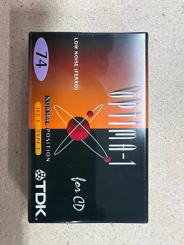 TDK optima-1 74 musicassetta