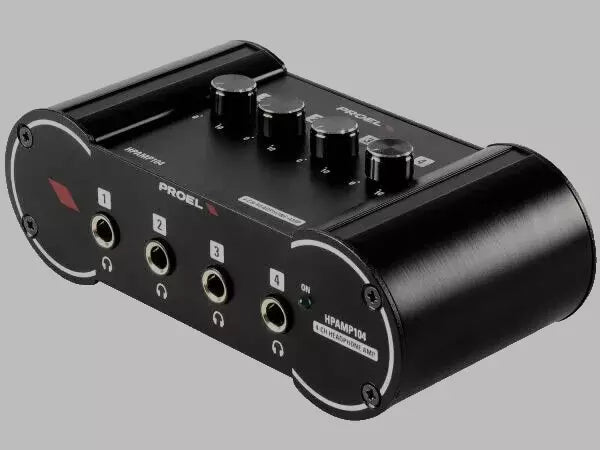 Amplificatore per cuffie "HPAMP104" 4Ch. proel