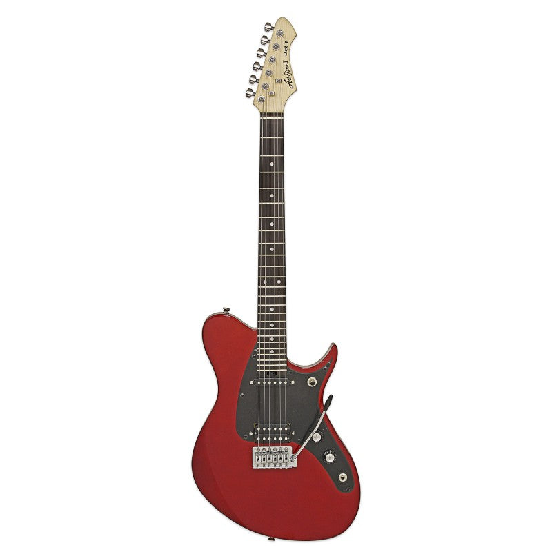 Aria Pro II JET-1-CA Candy Apple Red è una chitarra elettrica