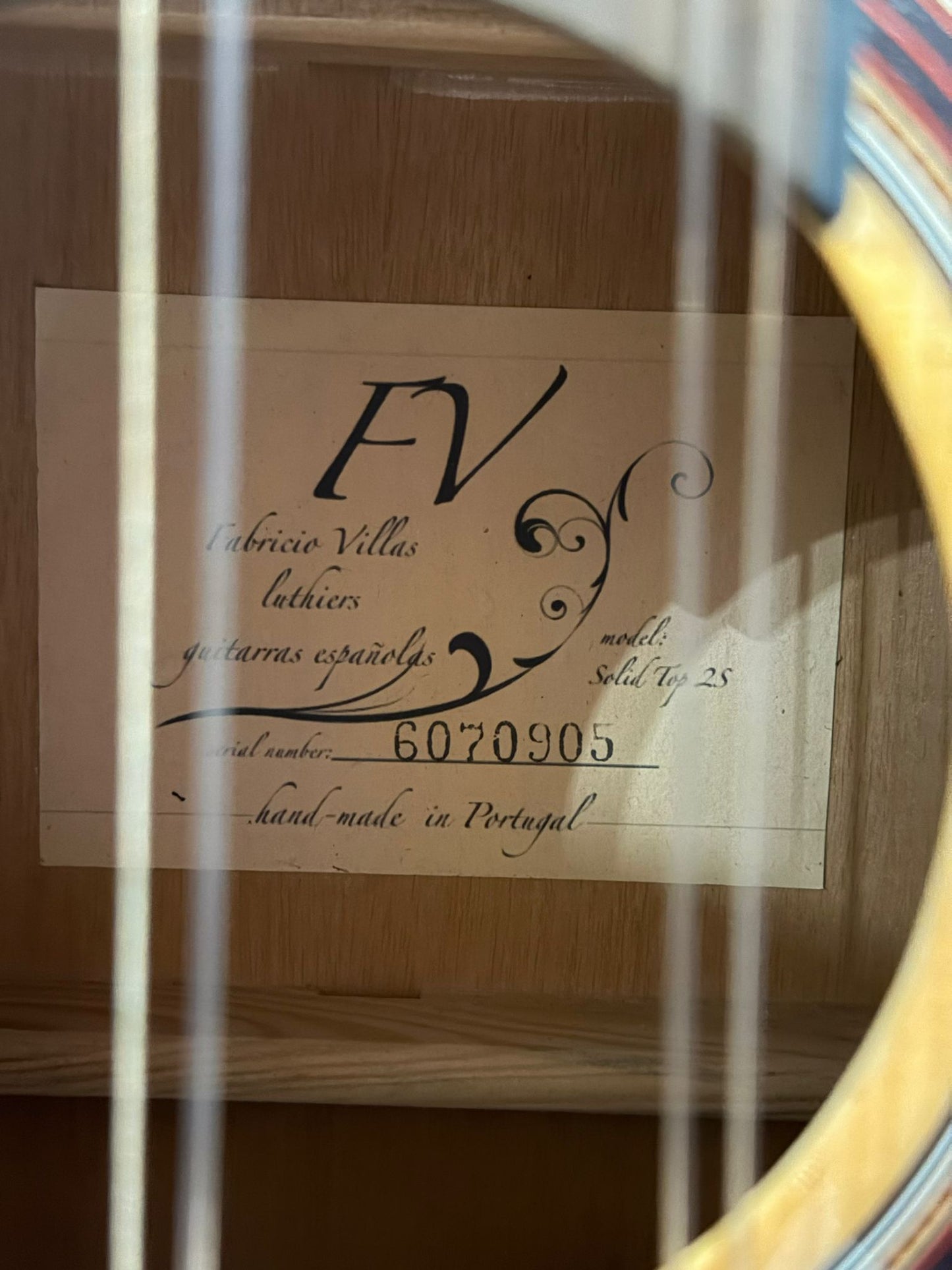 fabricio villas luthier top 25 chitarra classica