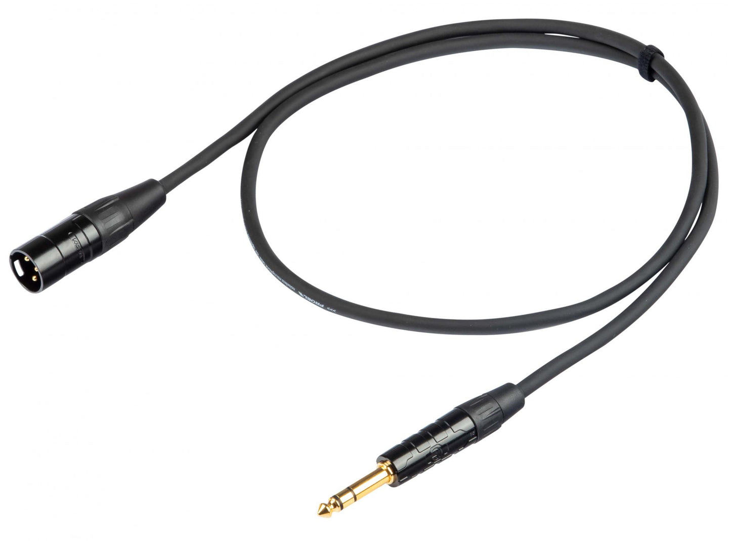cavo audio bilanciato Proel CHL230LU2 JS6,3 / XLR3M connettori REAN mt.2
