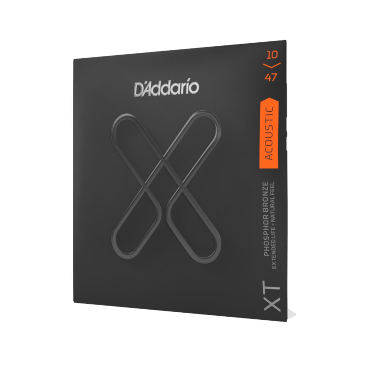 D'ADDARIO XTAPB1047 Corde per chitarra acustica in phosphor-bronze, scalatura leggera custom, 10-47