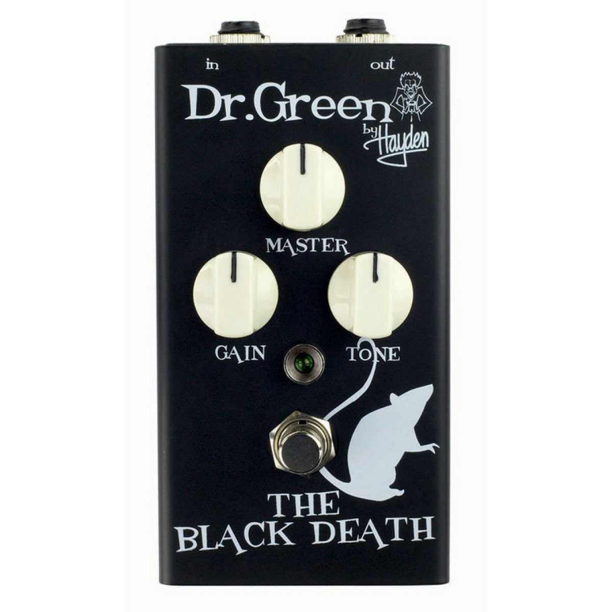Dr Green The Black Death Heavy Distortion Pedal for bass