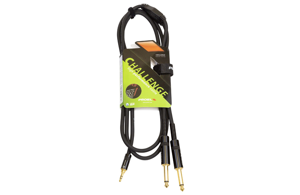 Cavo Mini Jack 3.5 mm – 2 Jack Proel CHLP170LU15
