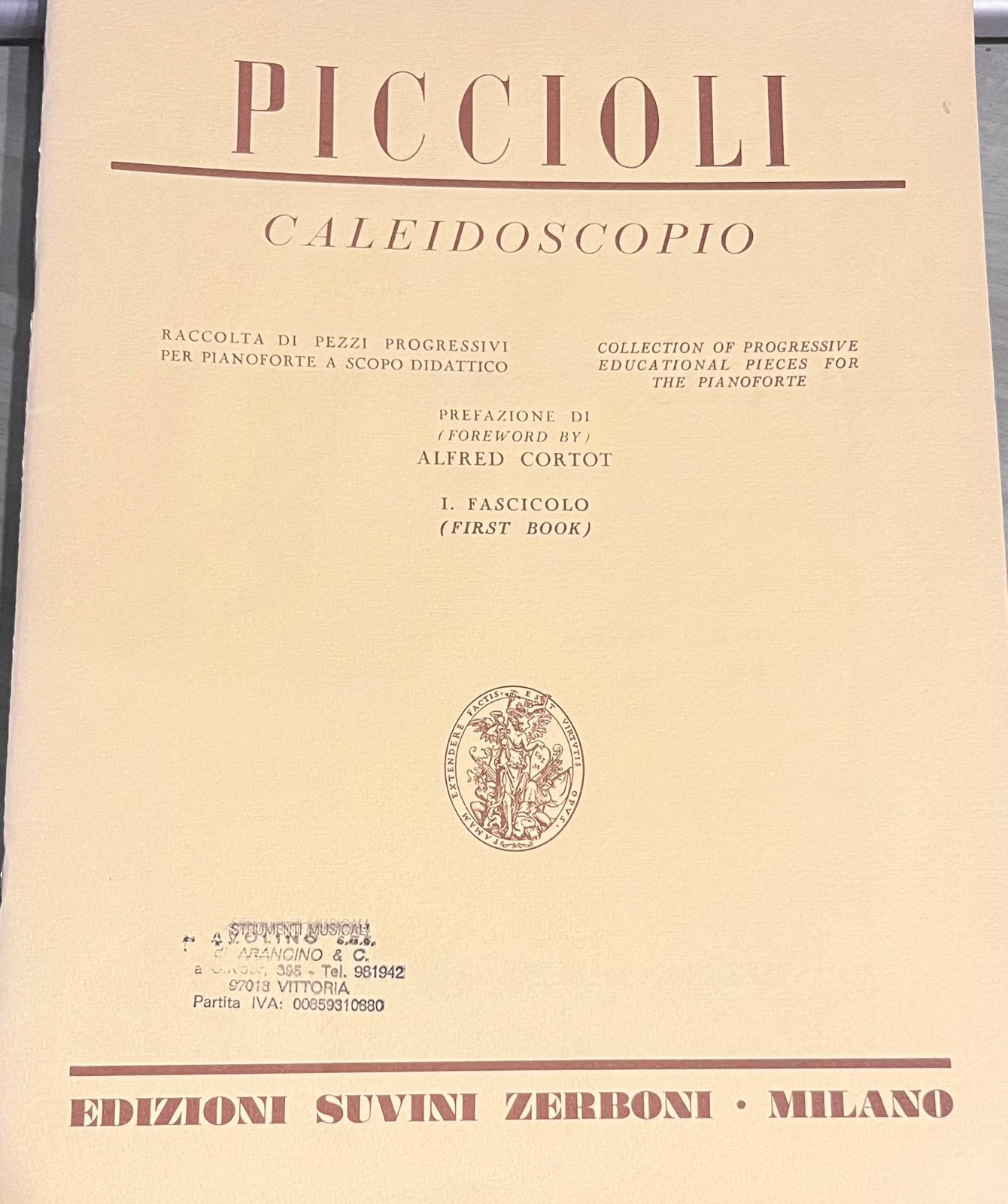 Piccioli - Caleidoscopio - Fascicolo 1