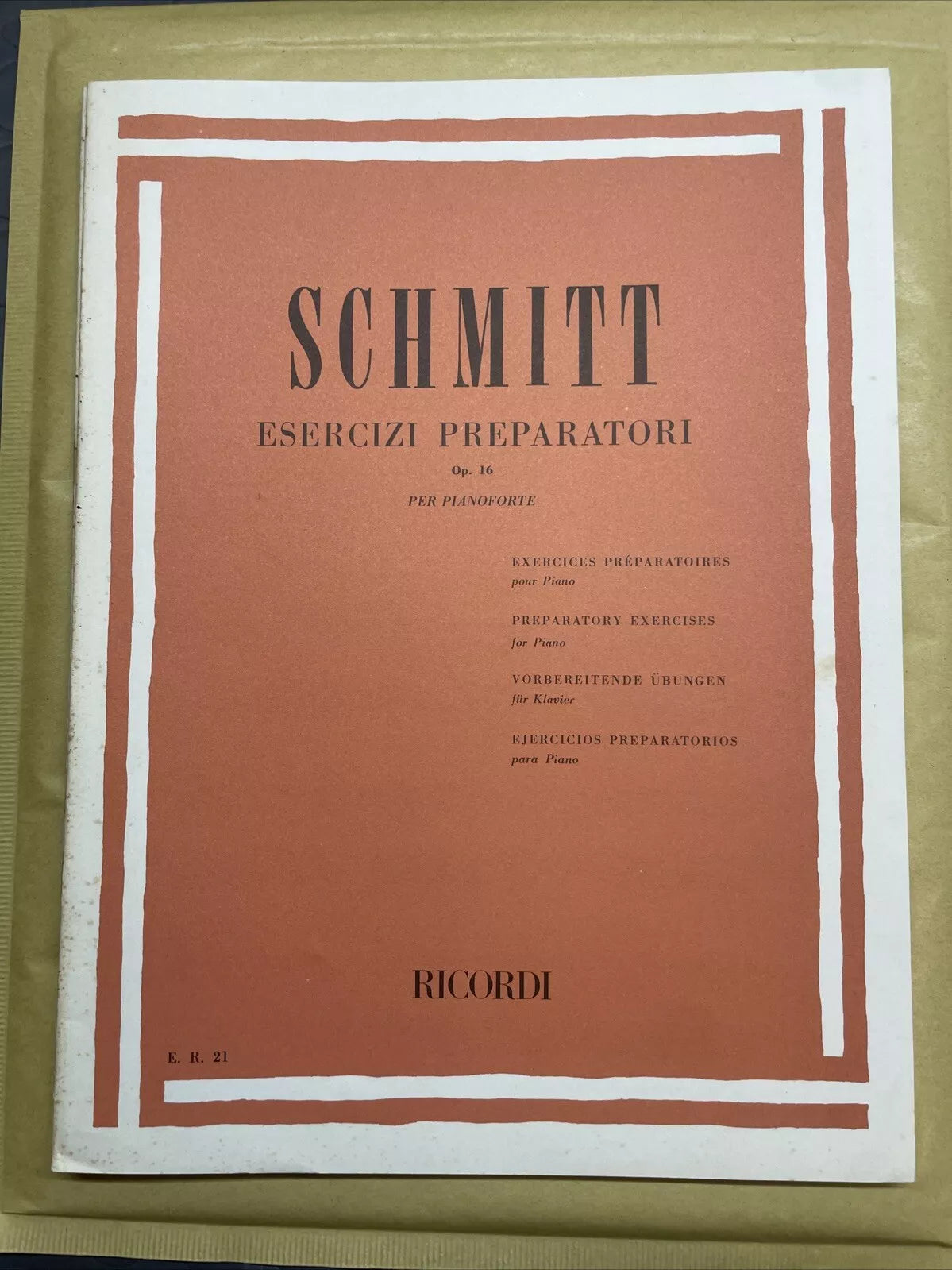 Schmitt - Op.16 - Ricordi