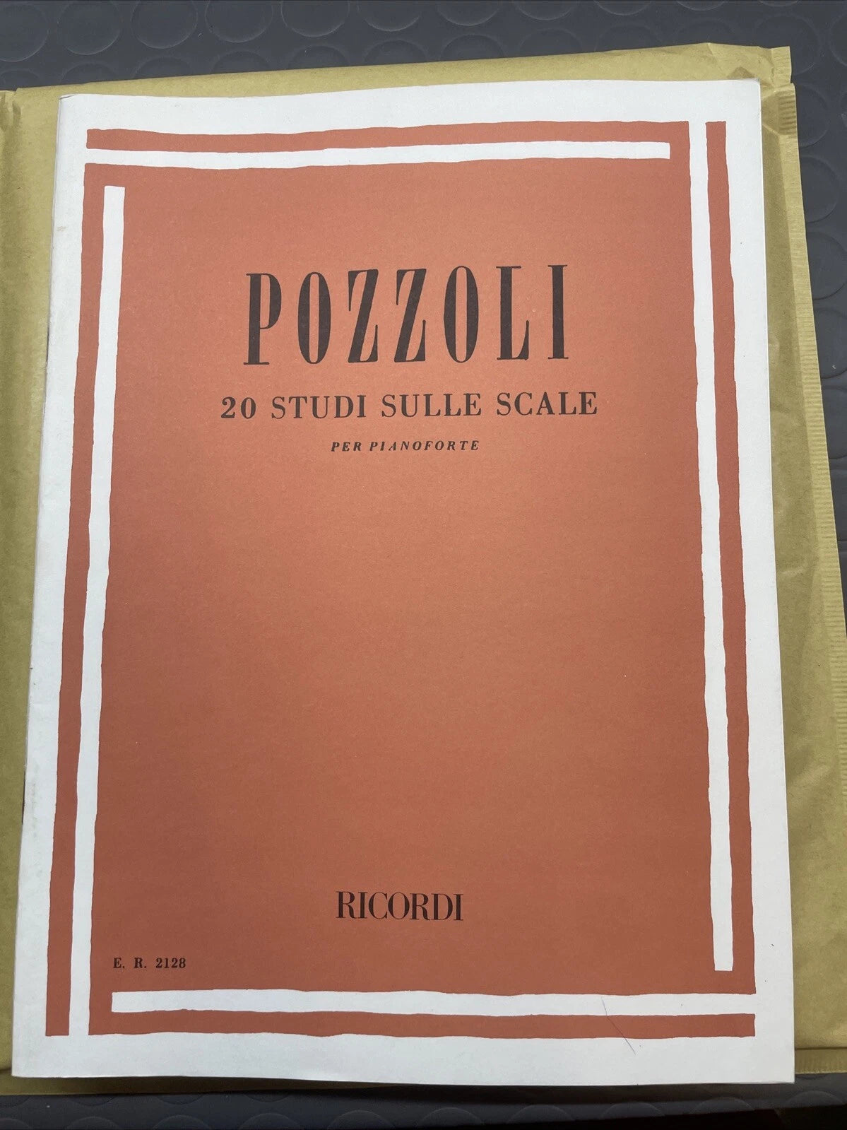 Pozzoli - 20 studi sulle scale - Per pianoforte