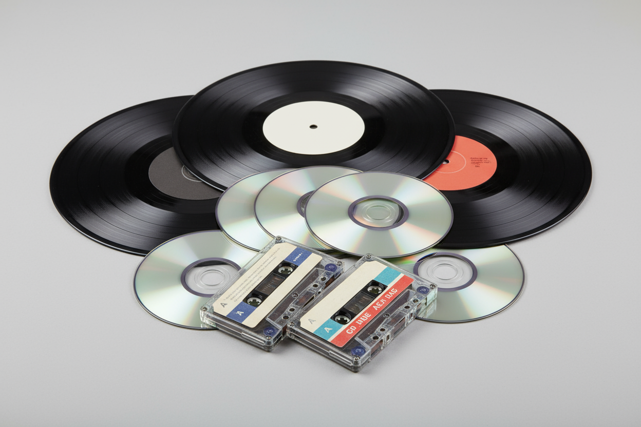 VINILI CD E MUSICASSETTE