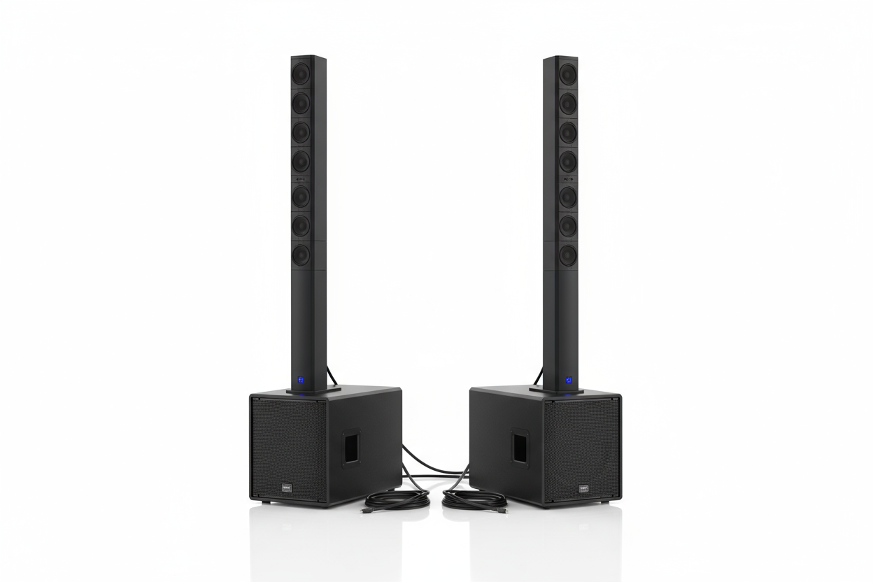 AMPLIFICAZIONE P.A. A COLONNA