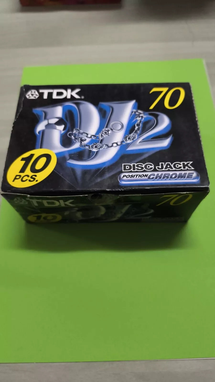 TDK - DJ2 Disc Jack Position Chrome 70 box 10 pezzi