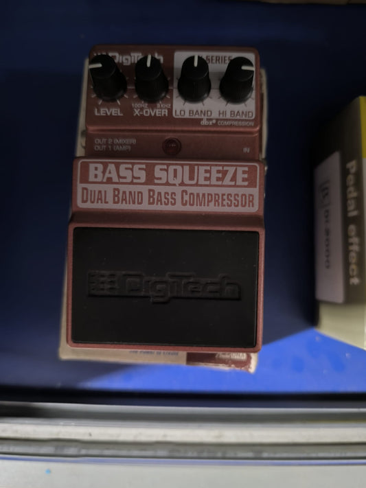 DIGITECH xbs bass squeeze COMPRESSORE
