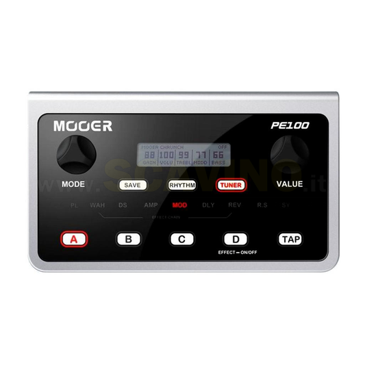 Mooer PE100 Multieffetti per Chitarra