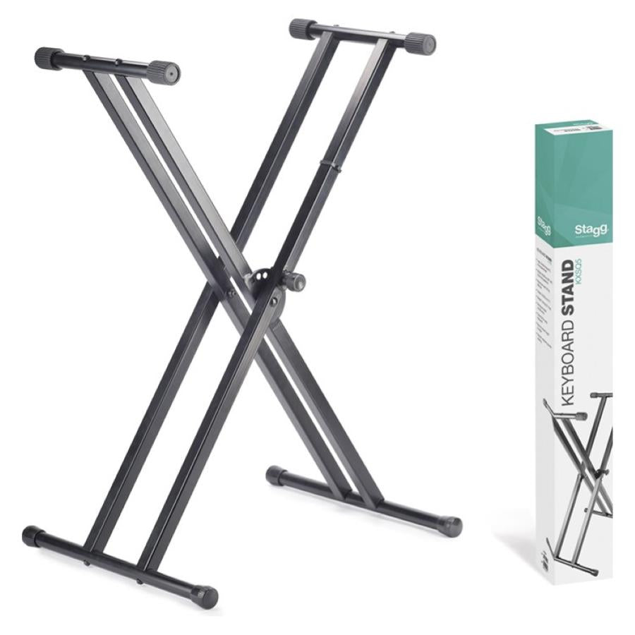 STAGG KXSQ5 Stand Tastiera doppia x
