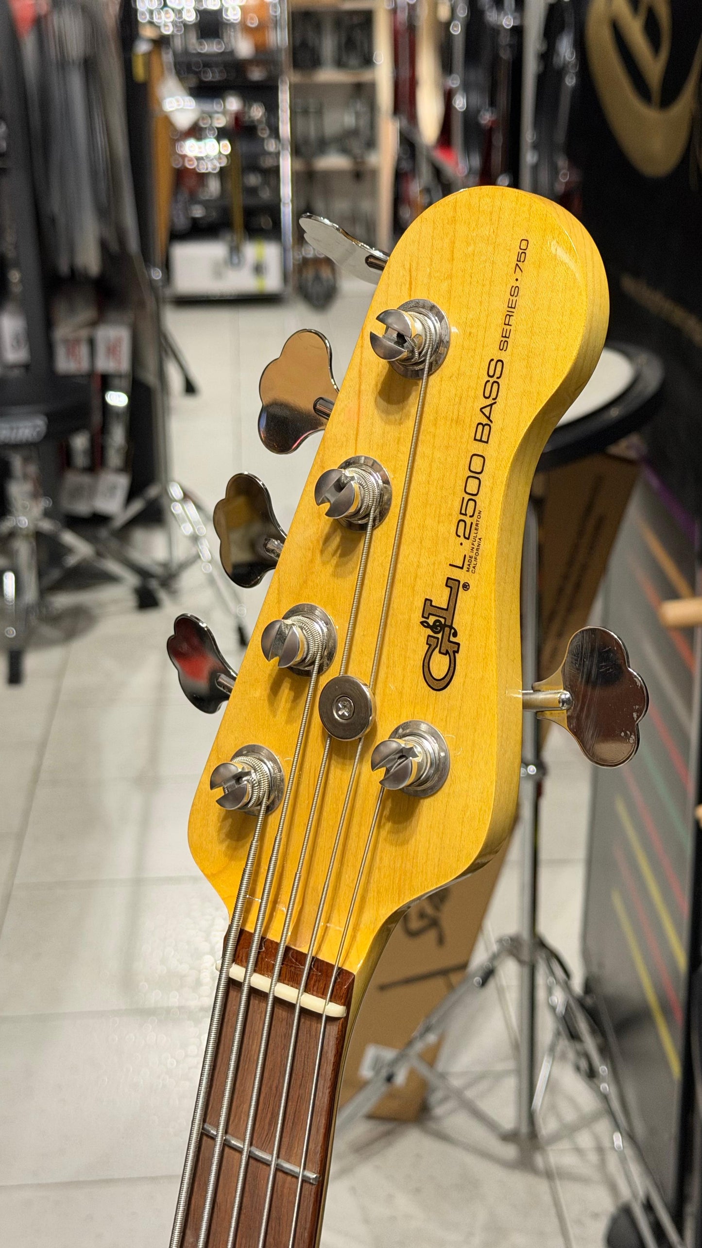 G&L CLF L-2500 Urethane Old School Tobacco Sunburst