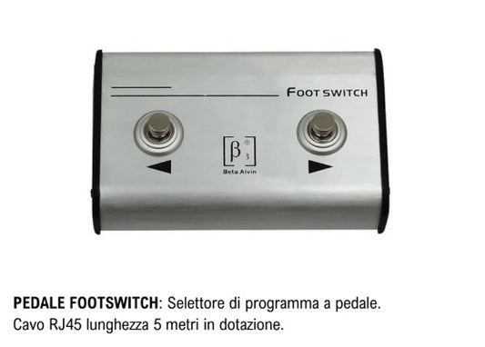 BETA - AIVIN FSD2 PEDALE FOOTSWITCH CONNETTORE RJ45