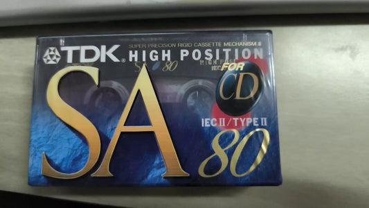 tdk sa 80 high position iec2 type 2 musicassetta