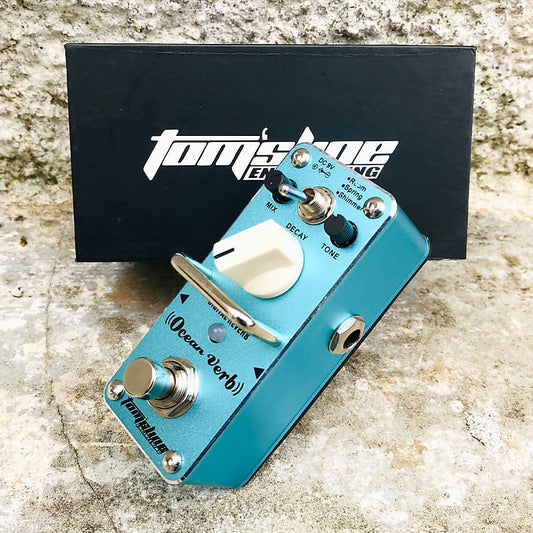 Tomsline AOV-3 Ocean Verb Digital Reverb Effect Pedal