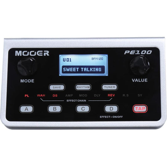 Mooer Audio PE 100 Portable Guitar Effects
