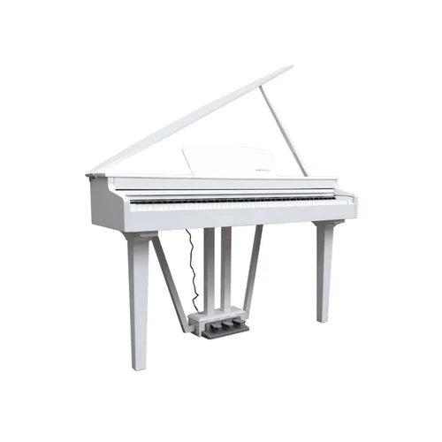 Echord GP10W WHITE Pianoforte Digitale a codino 88T Pesati HAG+Suoni+EFX, Bianco