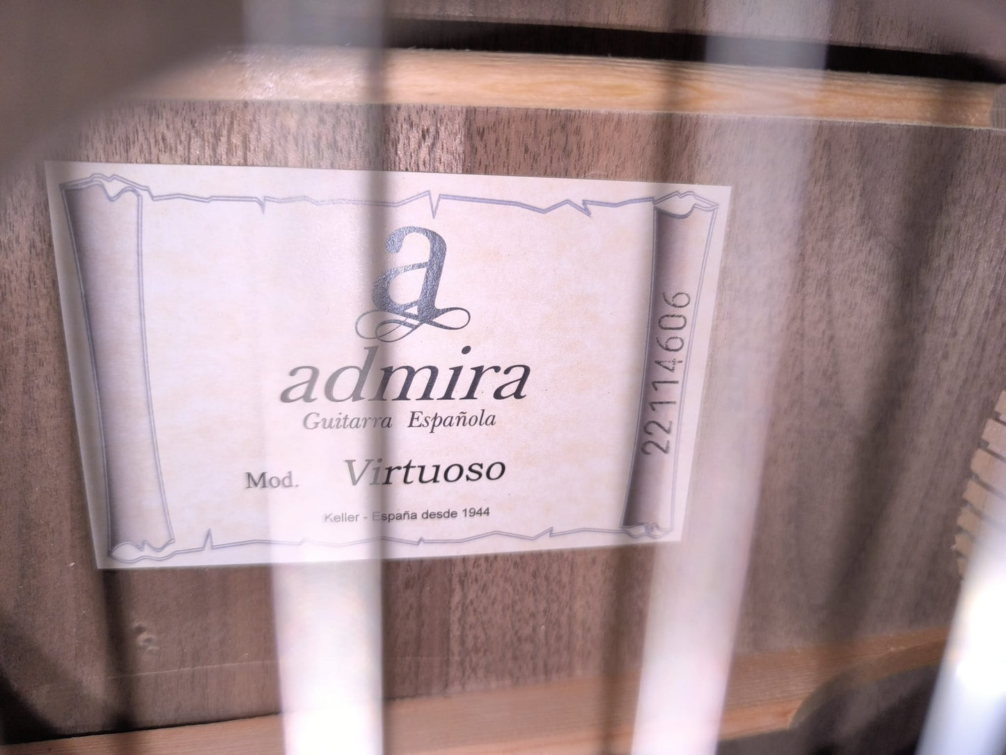ADMIRA Virtuoso Chitarra Classica 4/4 Spagnola