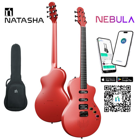 NEBULA Natasha SMART GUITAR Imperal Red CHITARRA ELETTRICA