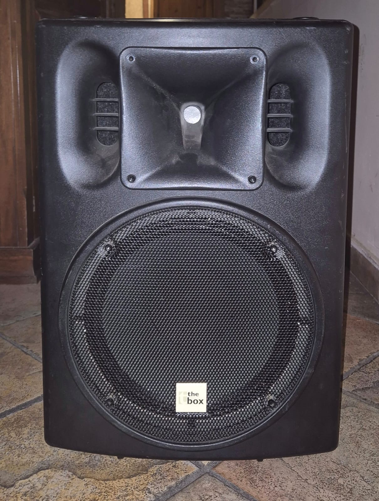 the box PA 302 A cassa attiva woofer da 12