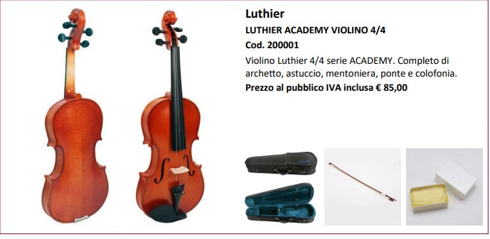 VIOLINO LUTHIER ACADEMY VIOLINO 4/4