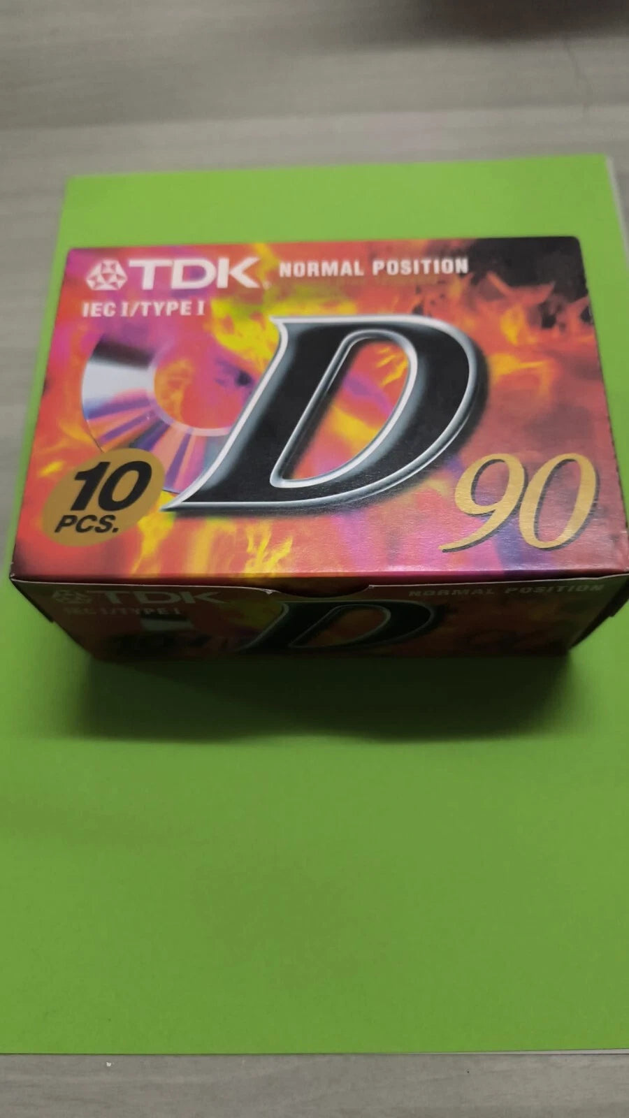 tdk 90 iec I normal position box 10 pezzi