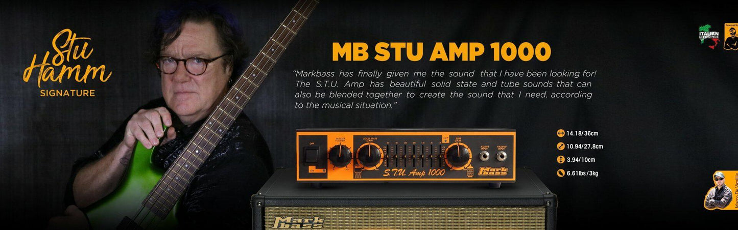 MARKBASS MB STU AMP 1000 testata basso
