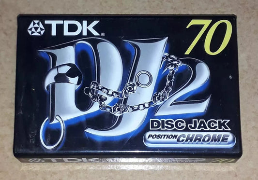 TDK - DJ2 Disc Jack Position Chrome 70 Nuova Sigillata