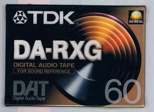 DAT TDK DA-RXG 60 DIGITAL AUDIO TAPE NUOVA SIGILLATA
