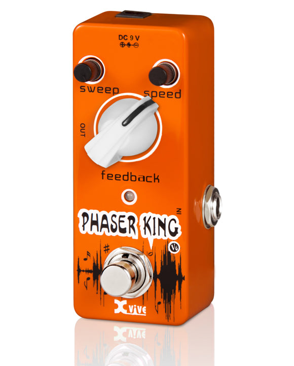 IVE V6 PHASER KING EFFETTO PHASER A PEDALE PER CHITARRA