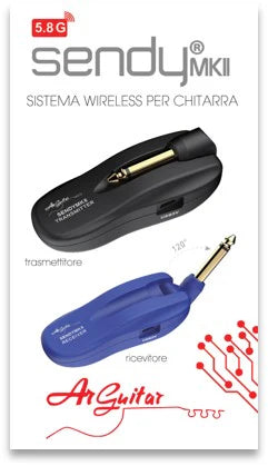 SENDY-MKII ArGuitar - MKII Wireless Digital System 5.8G chitarra e basso