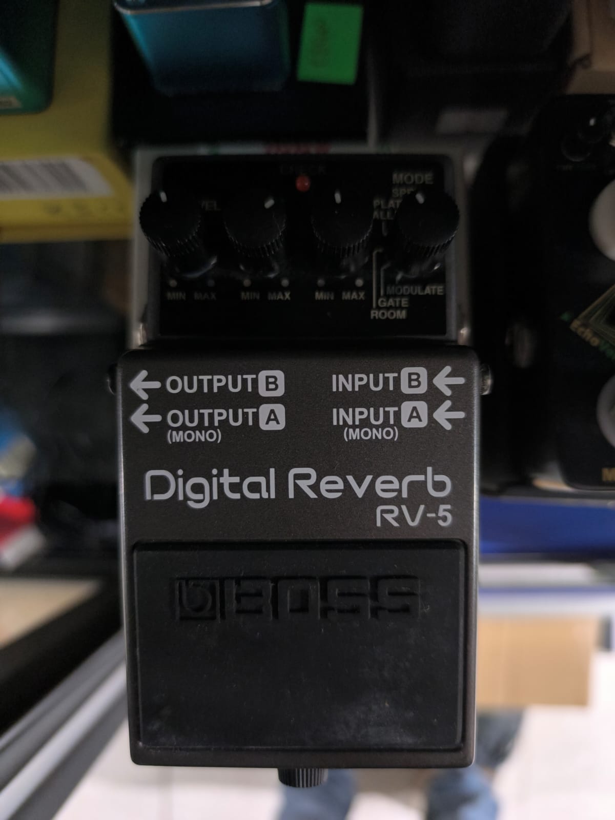 Boss RV-5 Digital Reverb Effect Pedale per chitarra