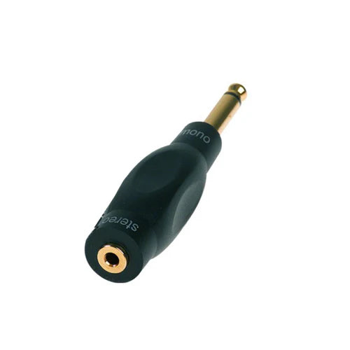 Proel DHPA158 Adattatore professionale Jack 6.3 mm mono a presa 3.5 mm stere