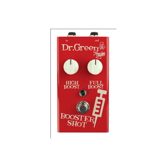 DR. GREEN BASS BOOSTER SHOT PEDAL  E CHITARRA