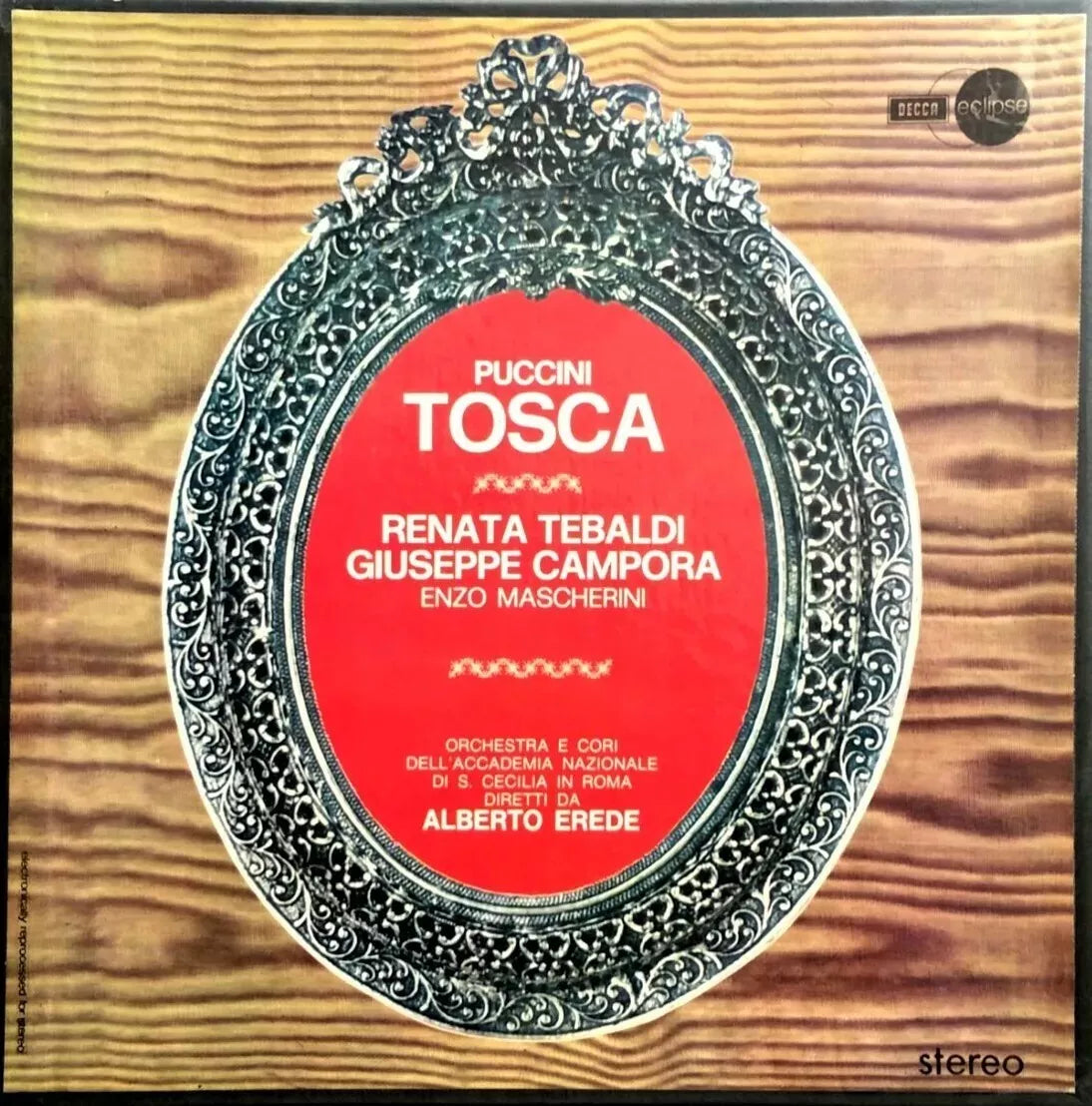 Cofanetto LP "TOSCA" di Giacomo Puccini