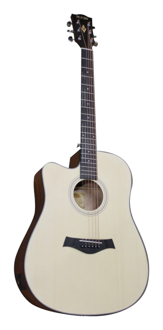 Vermont D100CE chitarra acusrica mancina