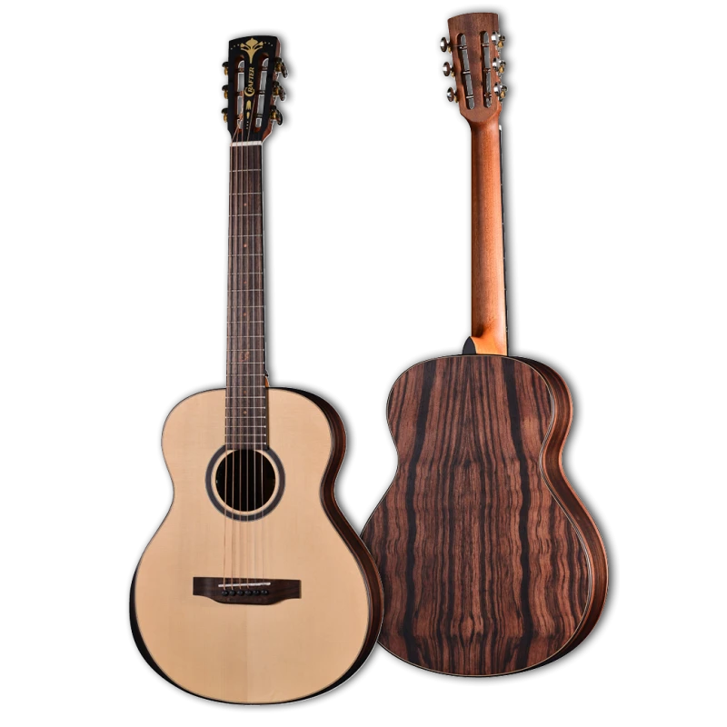 Crafter Mino Macassar Ebony  chitarra acustica traveller elettrificata