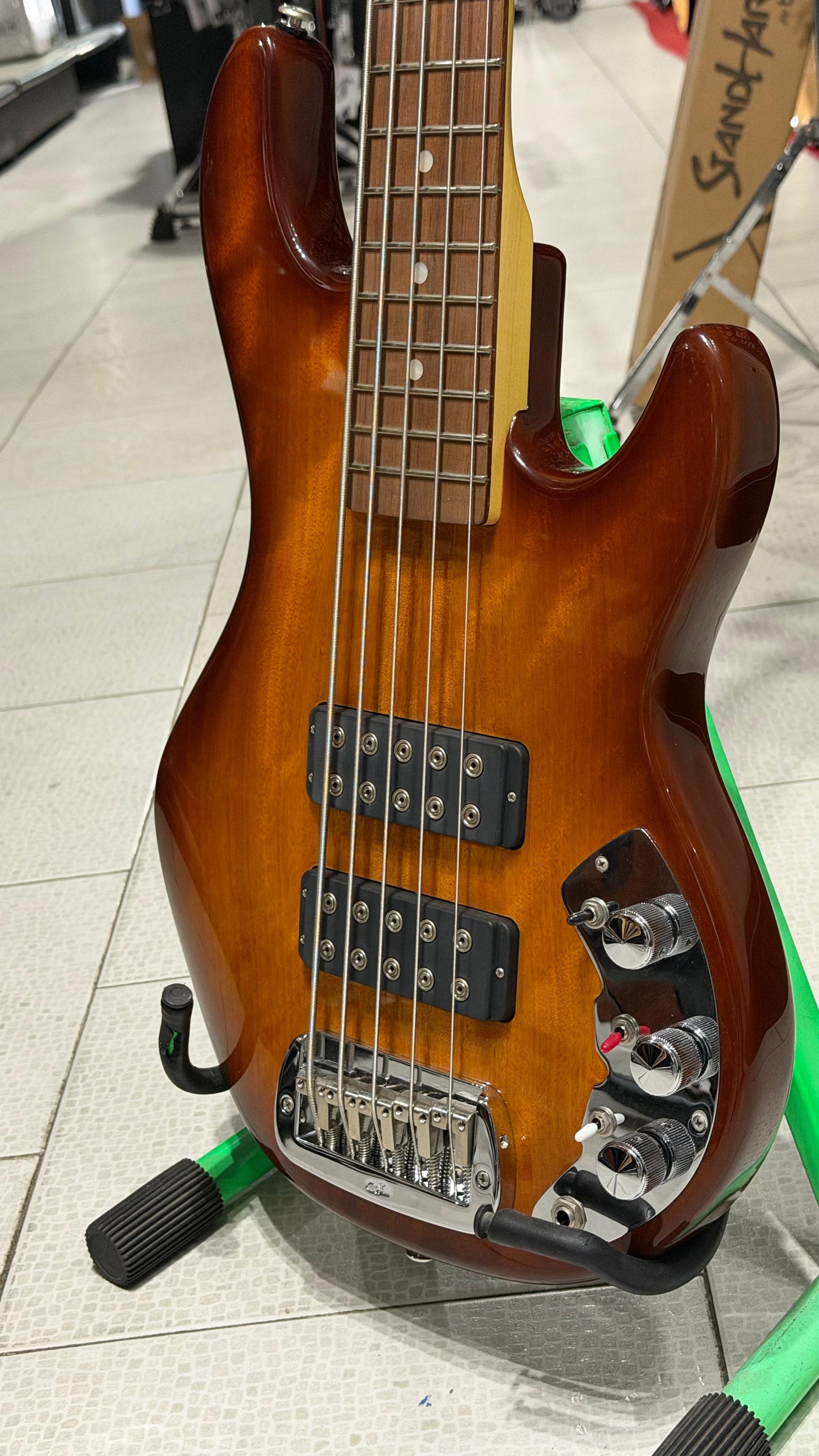 G&L CLF L-2500 Urethane Old School Tobacco Sunburst