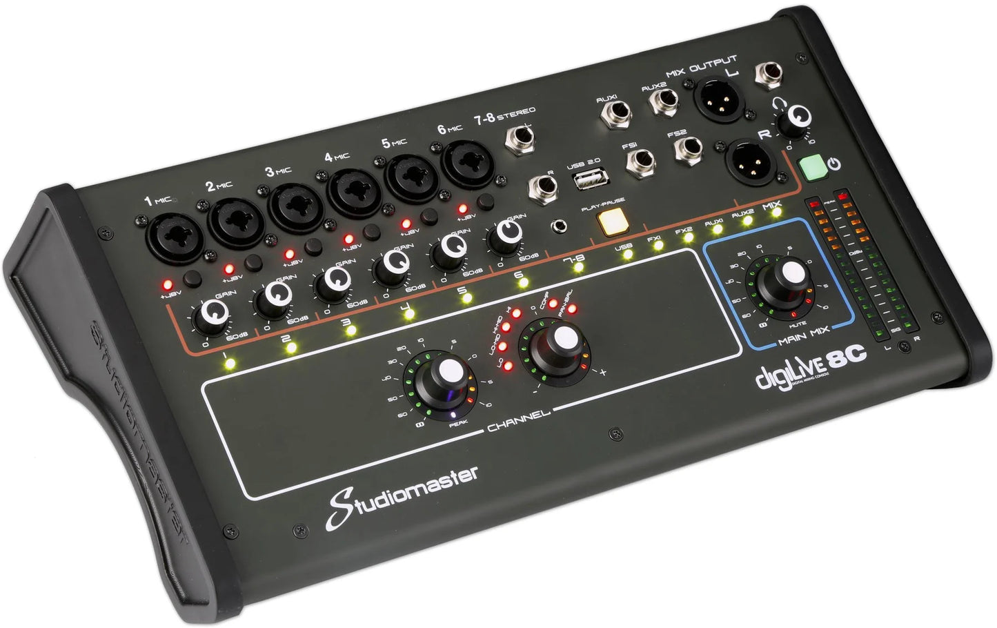 STUDIOMASTER Digilive8c mixer digitale 8 canali