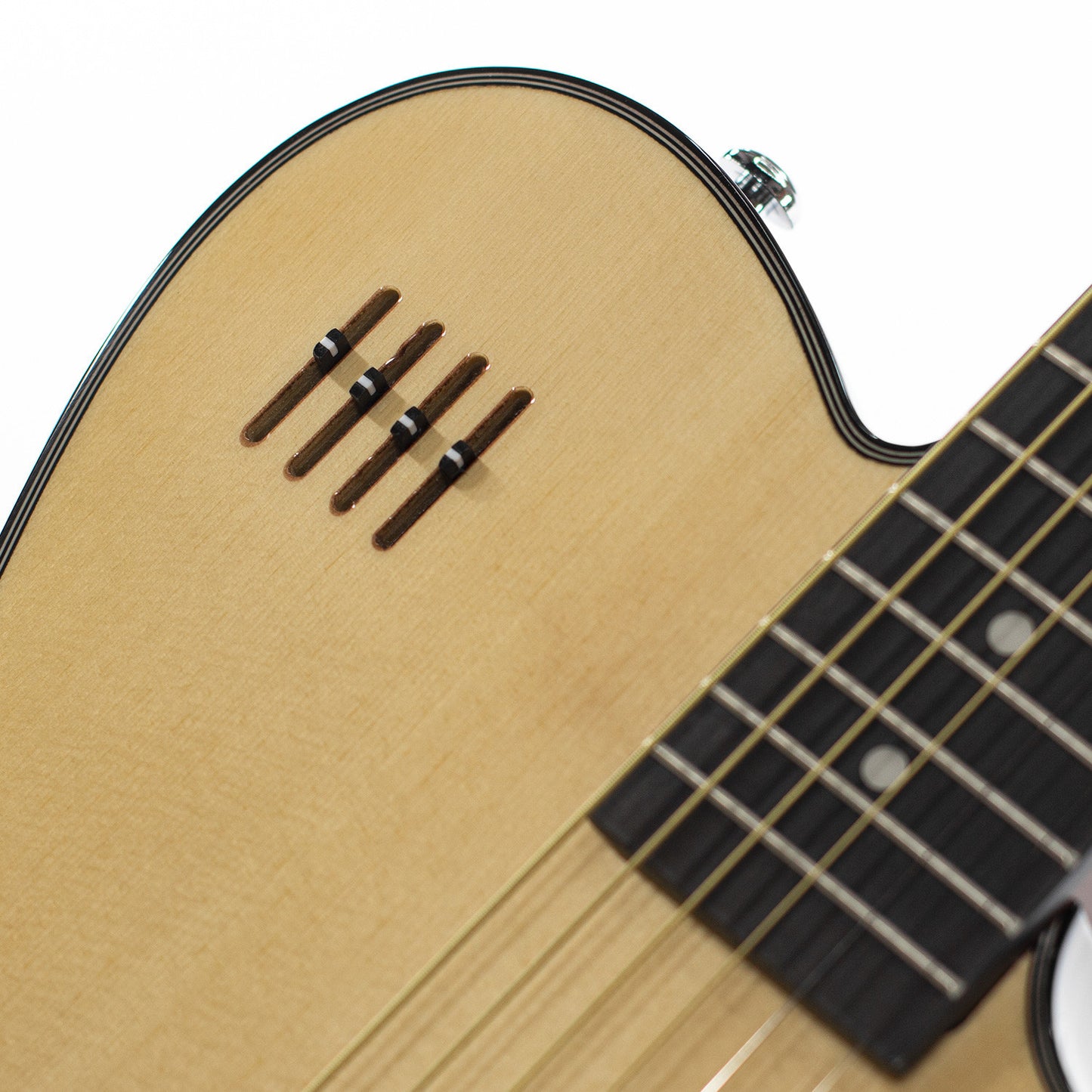 chitarra Acustica solid body elettrificata natural