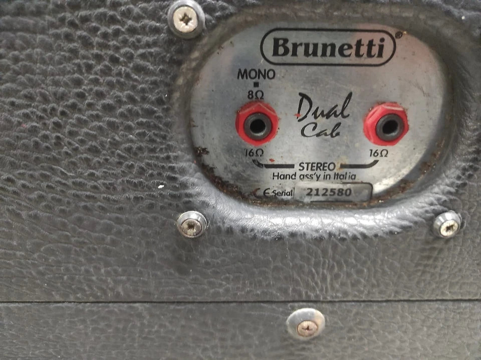 Brunetti cassa dual cab speaker CELESTION 2X12