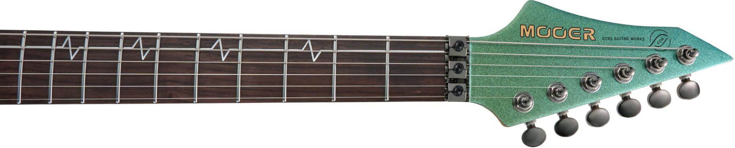 Mooer MMT100 FR Aurora Green chitarra elettrica