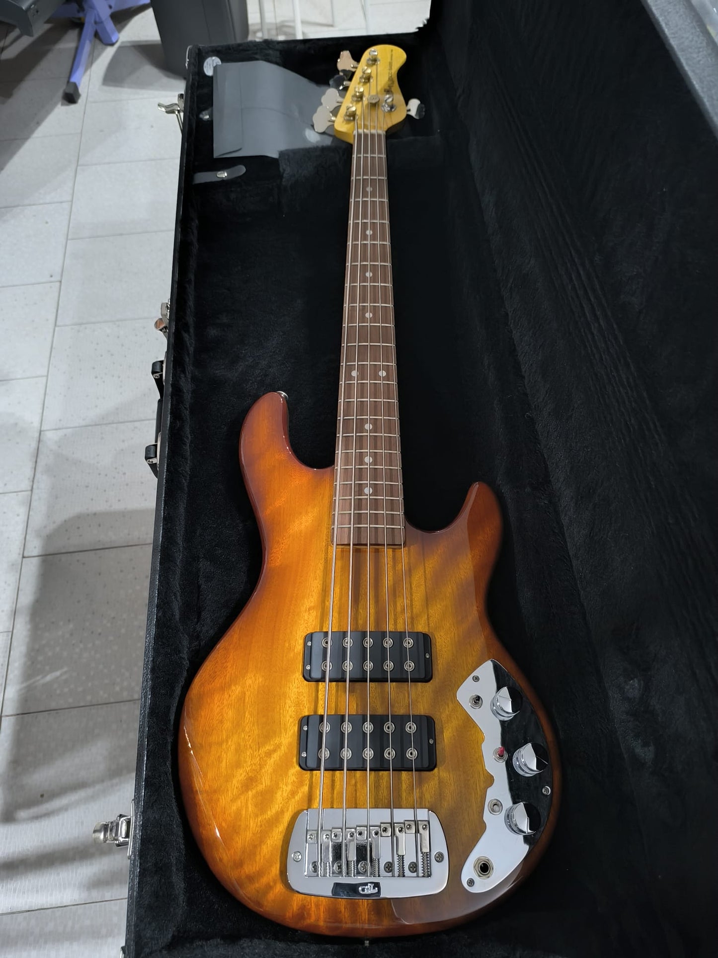 G&L CLF L-2500 Urethane Old School Tobacco Sunburst