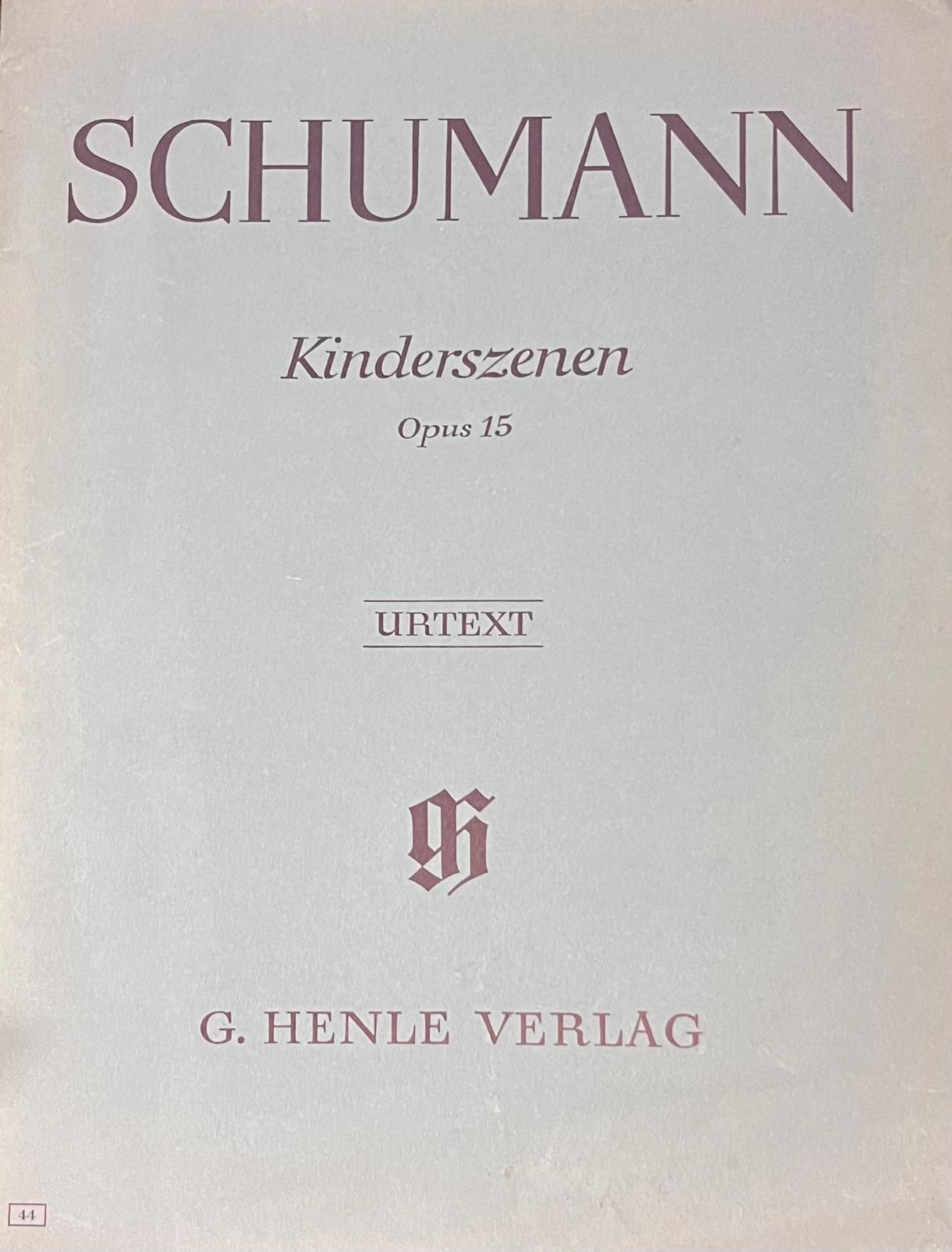 Schumann - Kinderszenen - Opus 15 - G. Henle Verlag
